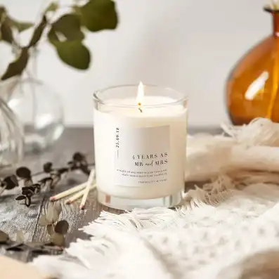 Linen Scented Candle
