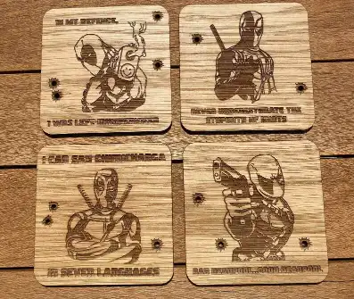 Deadpool Coasters