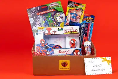 spiderman gift box gift
