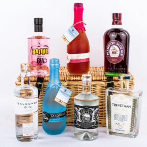 Gin Lovers wicker hamper